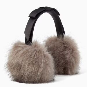 Kate Spade Satin Bow Ear Muffs